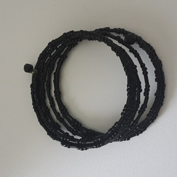 Beaded spiral bracelet - Picture 1 of 4